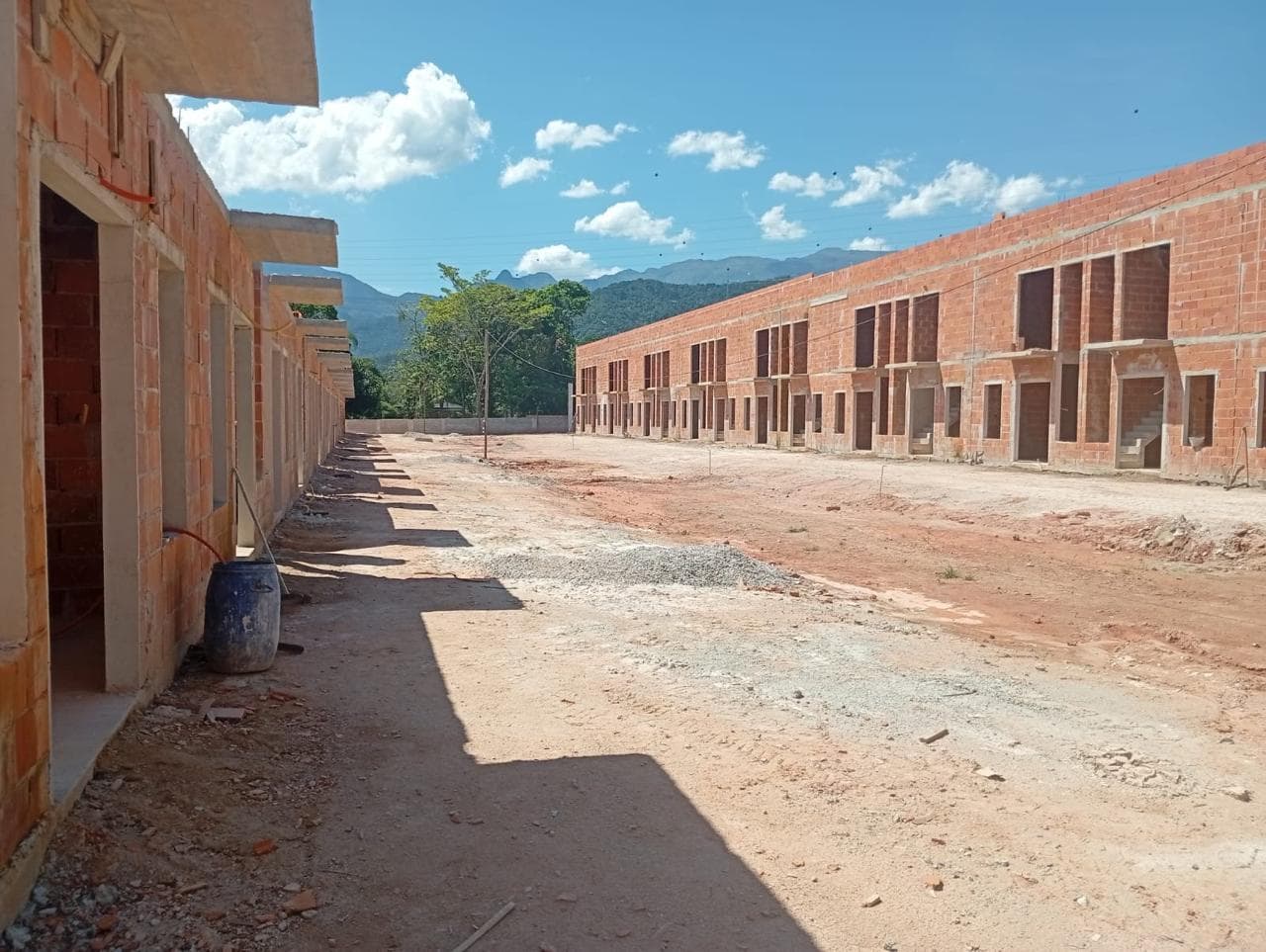 Implantação do condomínio